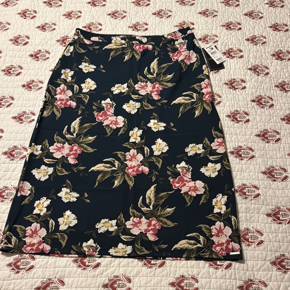 Volcom floral maxi skirt